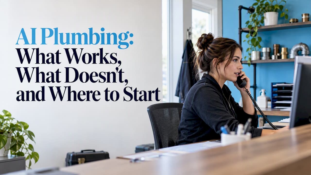 AI Plumbing: What Works, What Doesn't, and Where to Start