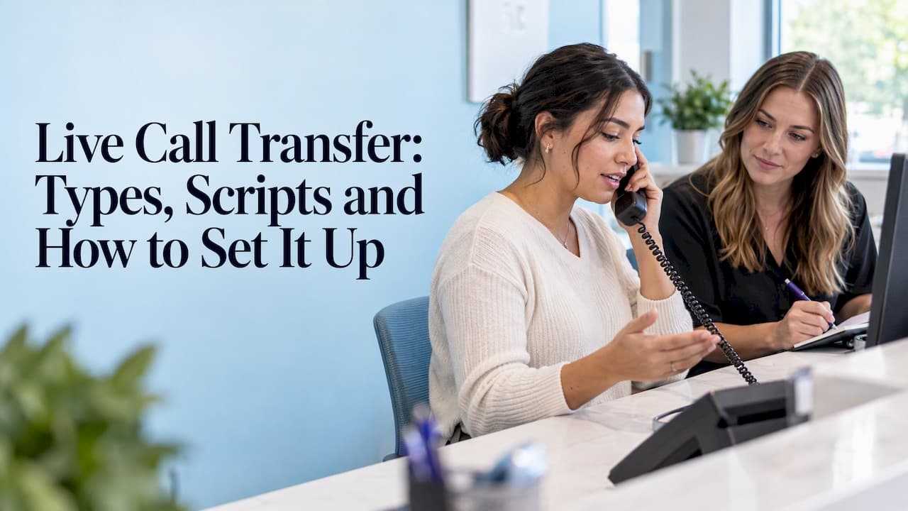 Live Call Transfer: Types, Scripts and How to Set It Up