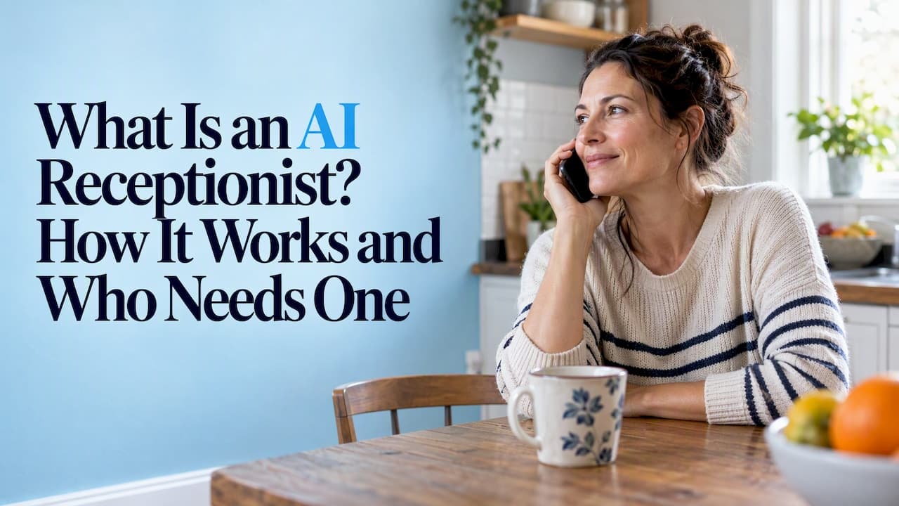 What Is an AI Receptionist? How It Works and Who Needs One