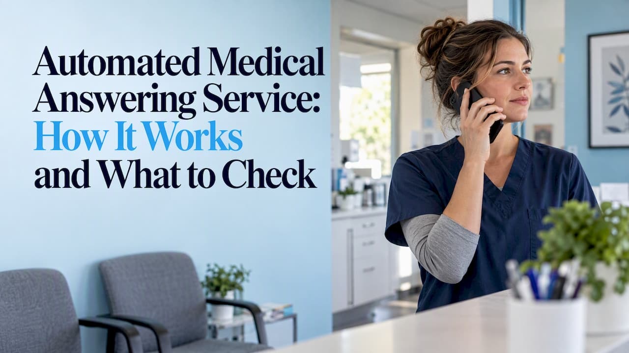 Automated Medical Answering Service: How It Works and What to Check